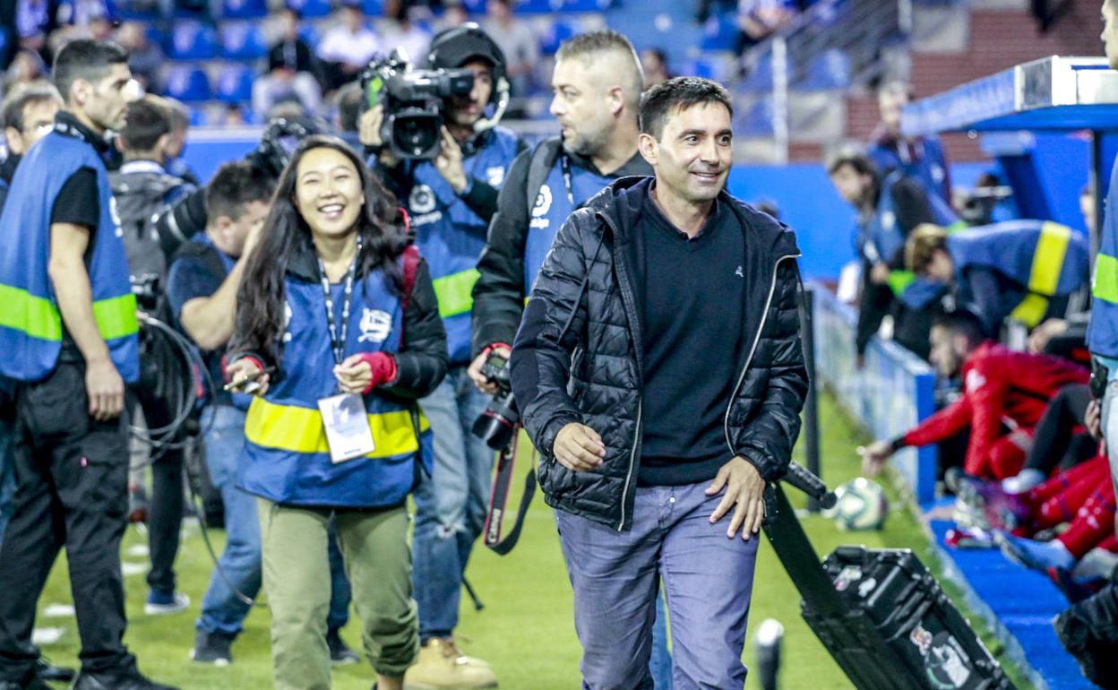 Asier Garitano subraya que «es un punto bueno y muy merecido»