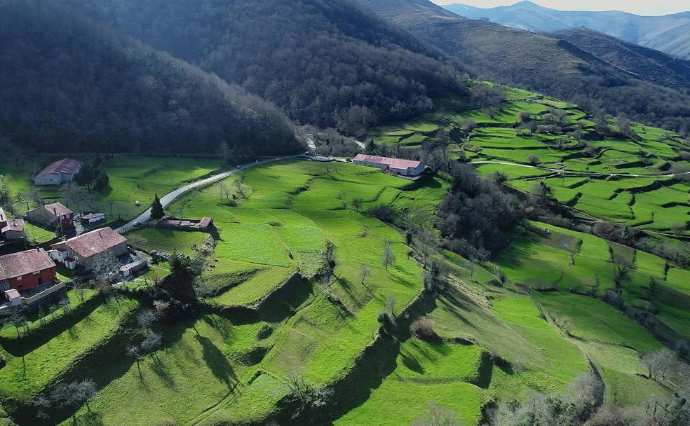 Paisaje de la Vega del Pas. 