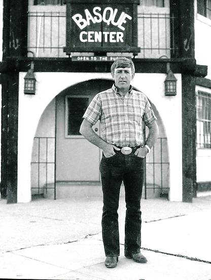 José María Artiach. Pastor vasco en Idaho, uno de los que fotografió Rodríguez para mostrar la integración en EE UU. 