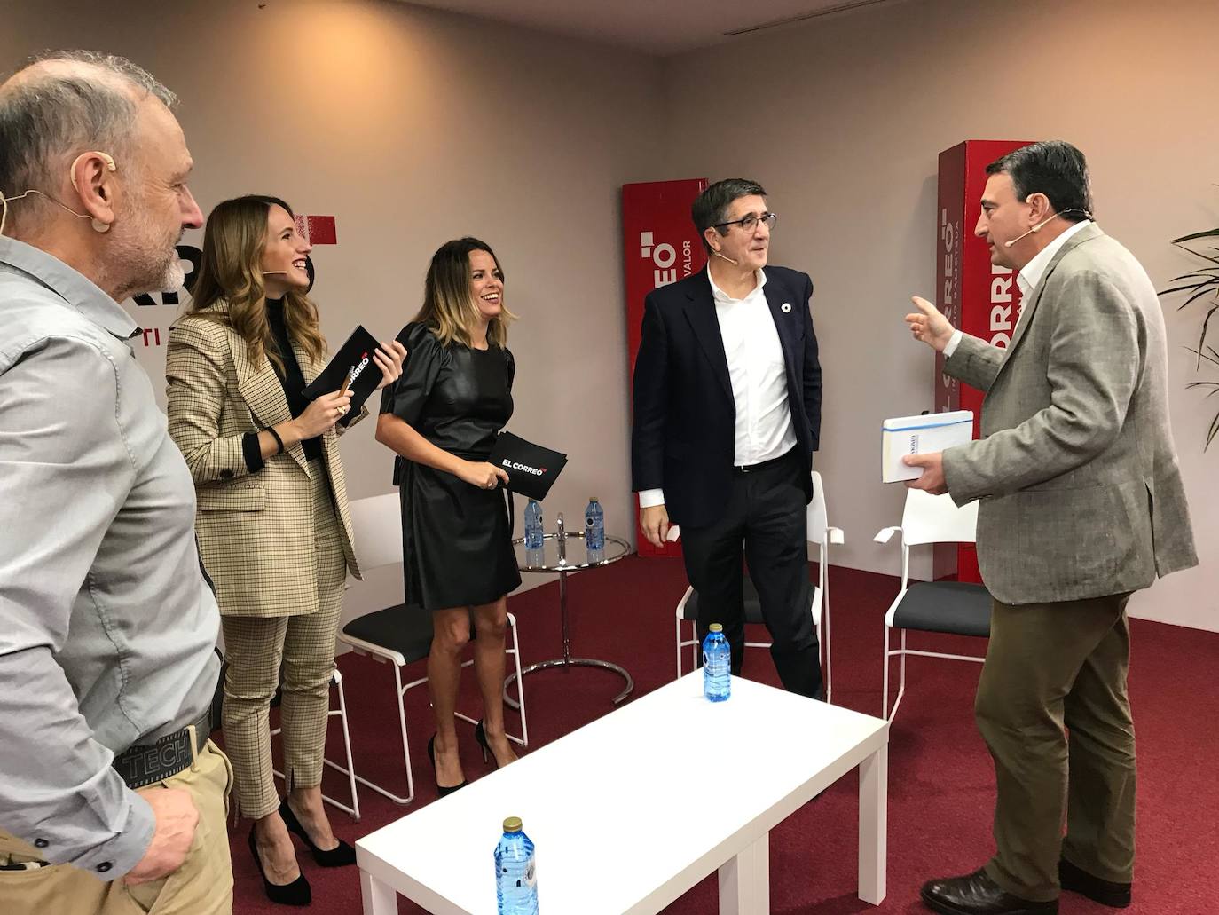 Fotos: Debate de los cabezas de lista por Bizkaia en EL CORREO