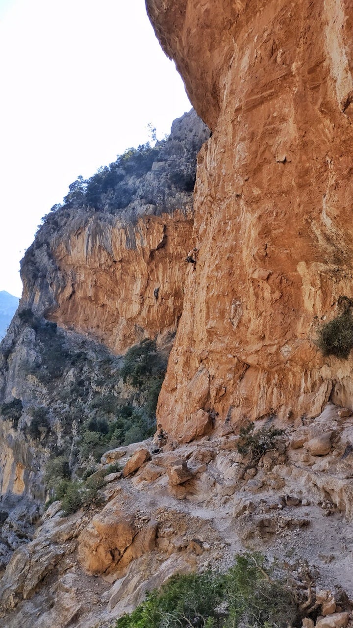 Unas paredes ideales para la escalada.