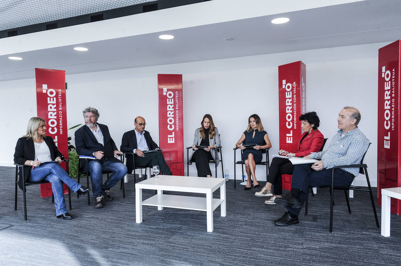 Fotos: Debate de los cabezas de lista por Álava en EL CORREO