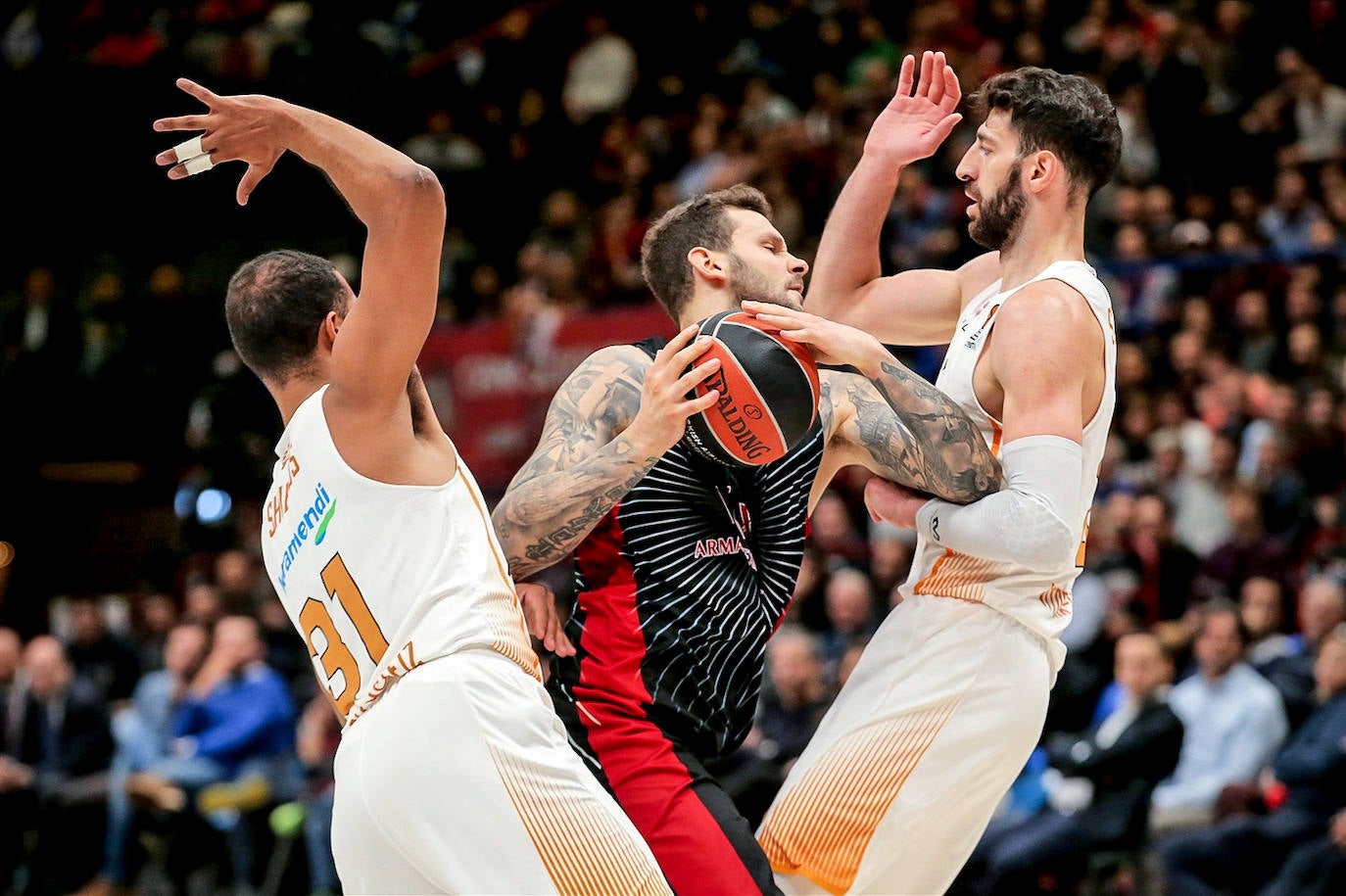 Fotos: Las fotos del Armani Milán - Kirolbet Baskonia