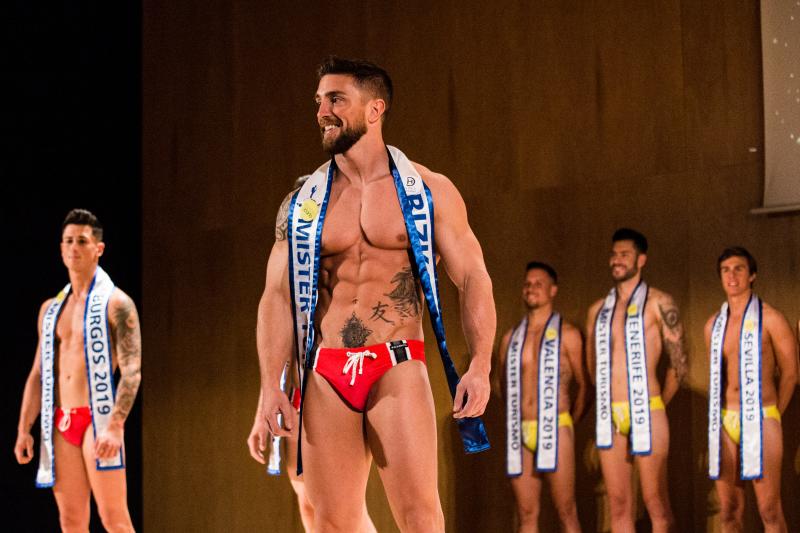 Samuel López, de 23 años y procedente de Torrevieja (Alicante), ha salido vencedor en el certamen de belleza que se ha celebrado en el BEC.