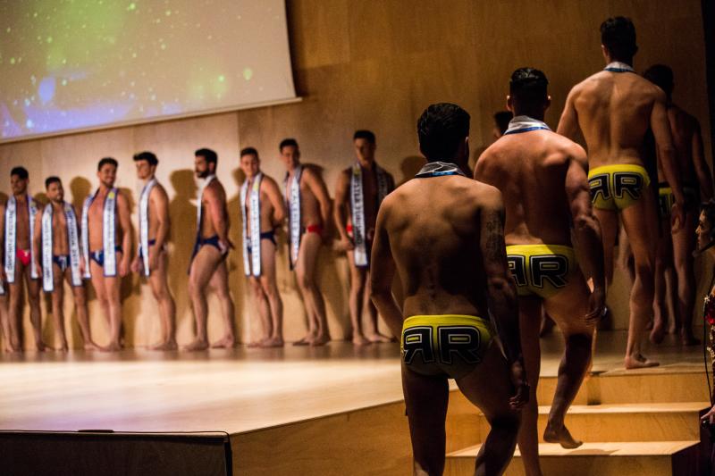 Samuel López, de 23 años y procedente de Torrevieja (Alicante), ha salido vencedor en el certamen de belleza que se ha celebrado en el BEC.