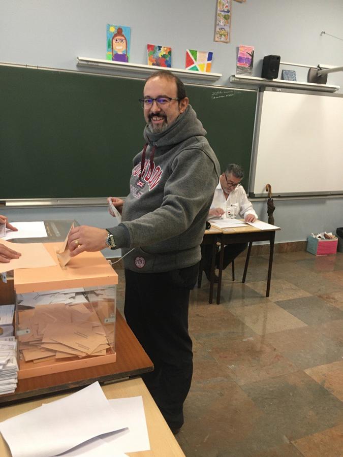 J.A. Martín Acosta (Unidas Podemos) cabeza de lista del Senado en Bizkaia.