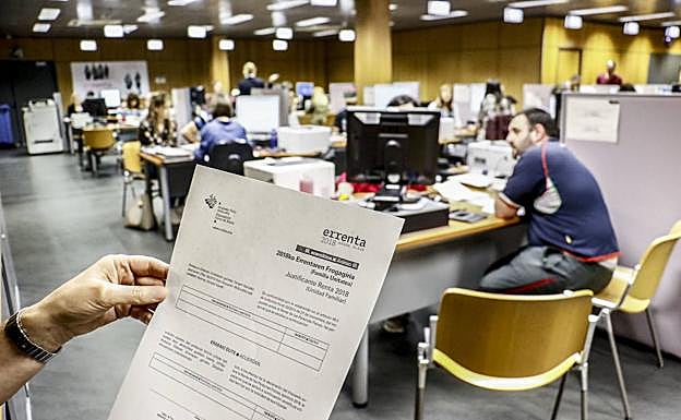 Los alaveses recibirán 7,5 millones más con las nuevas deducciones en el IRPF