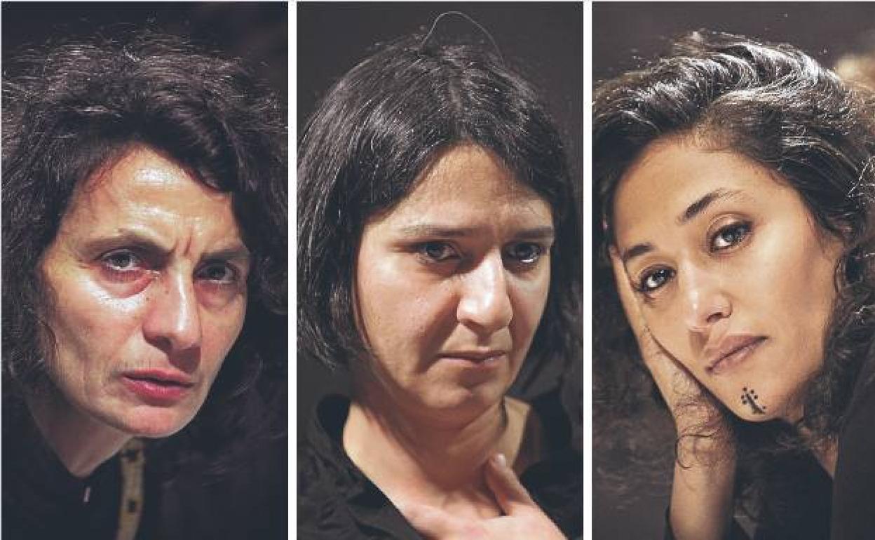 Ayreen Anastas, Rem Shilleh y Lina Al Abed, cinestas palestinas en Zinebi. 