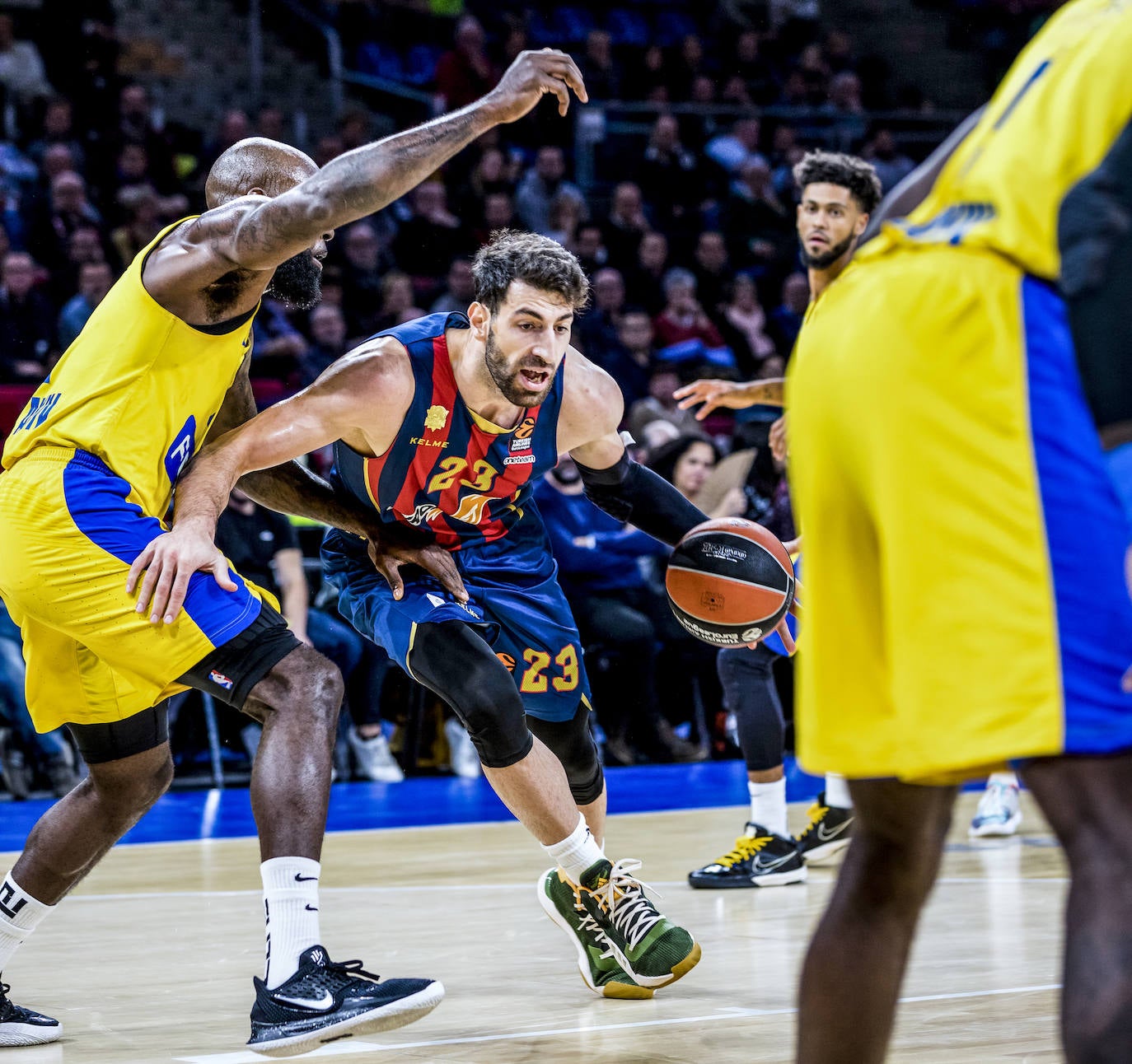 Las fotos del Baskonia - Maccabi. 