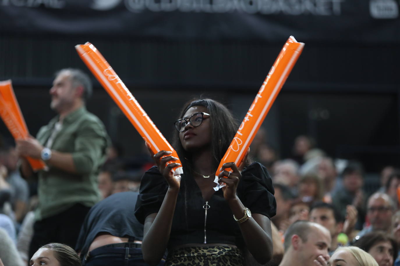 Fotos: La afición impulsa al Bilbao Basket hacia la victoria