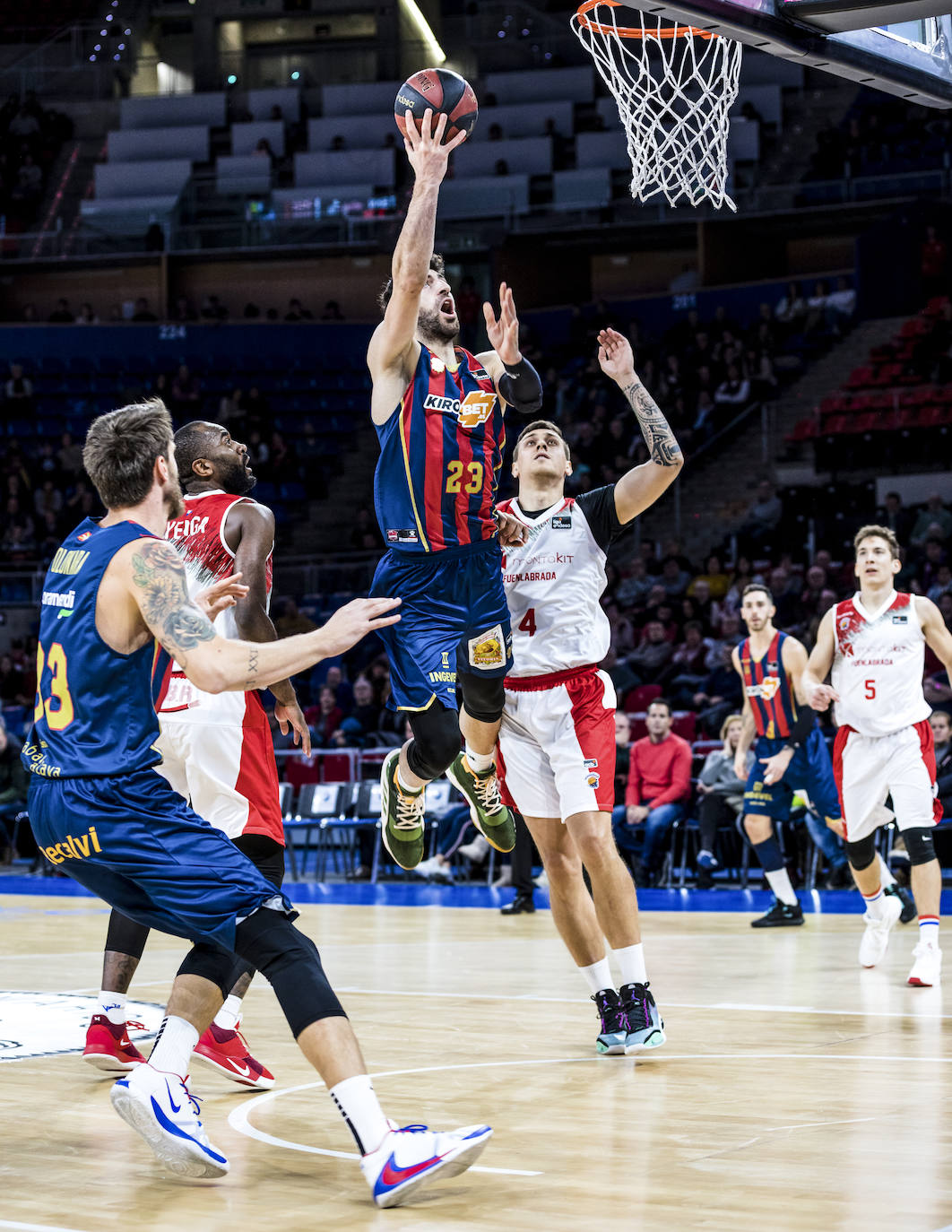 Las fotos del Baskonia - Fuenlabrada
