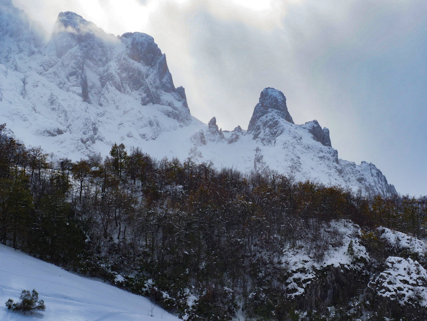 Fotos: Los Picos de Europa, de blanco