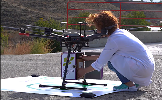 Medicamentos que llegan por el aire