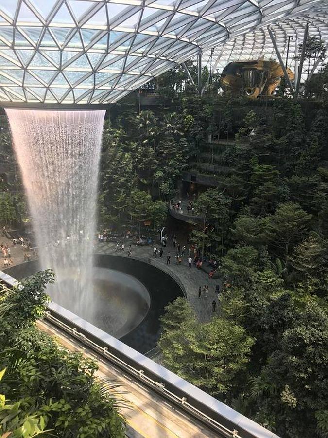 Aeropuerto Changi (Singapur).