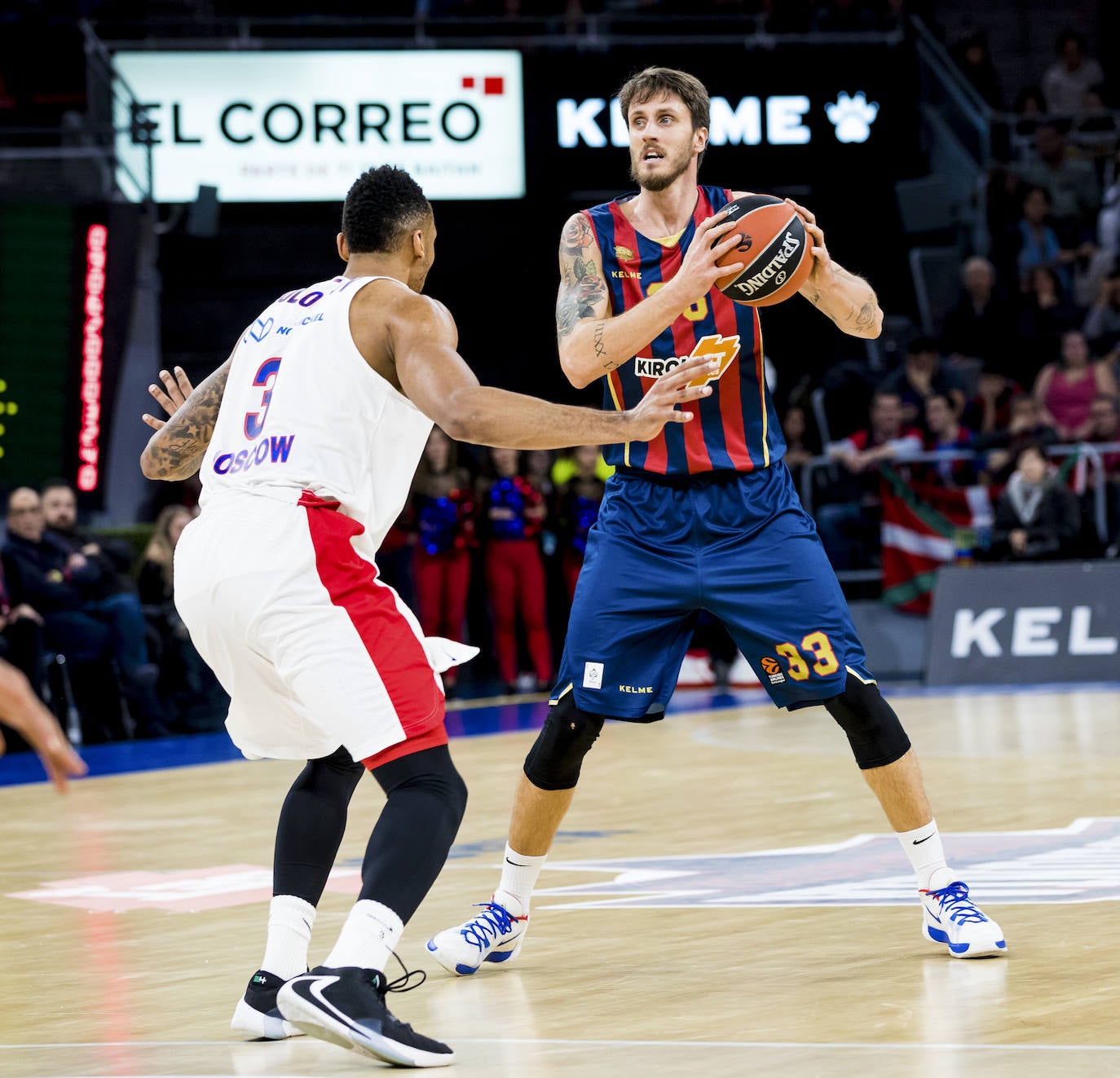Las fotos del Baskonia - CSKA. 