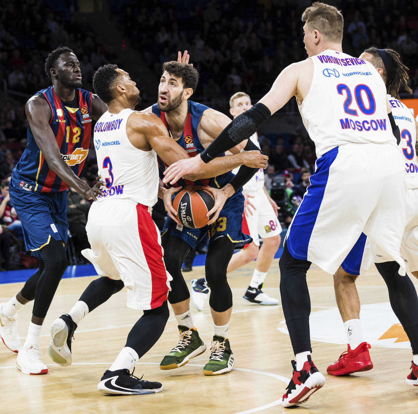 Las fotos del Baskonia - CSKA. 
