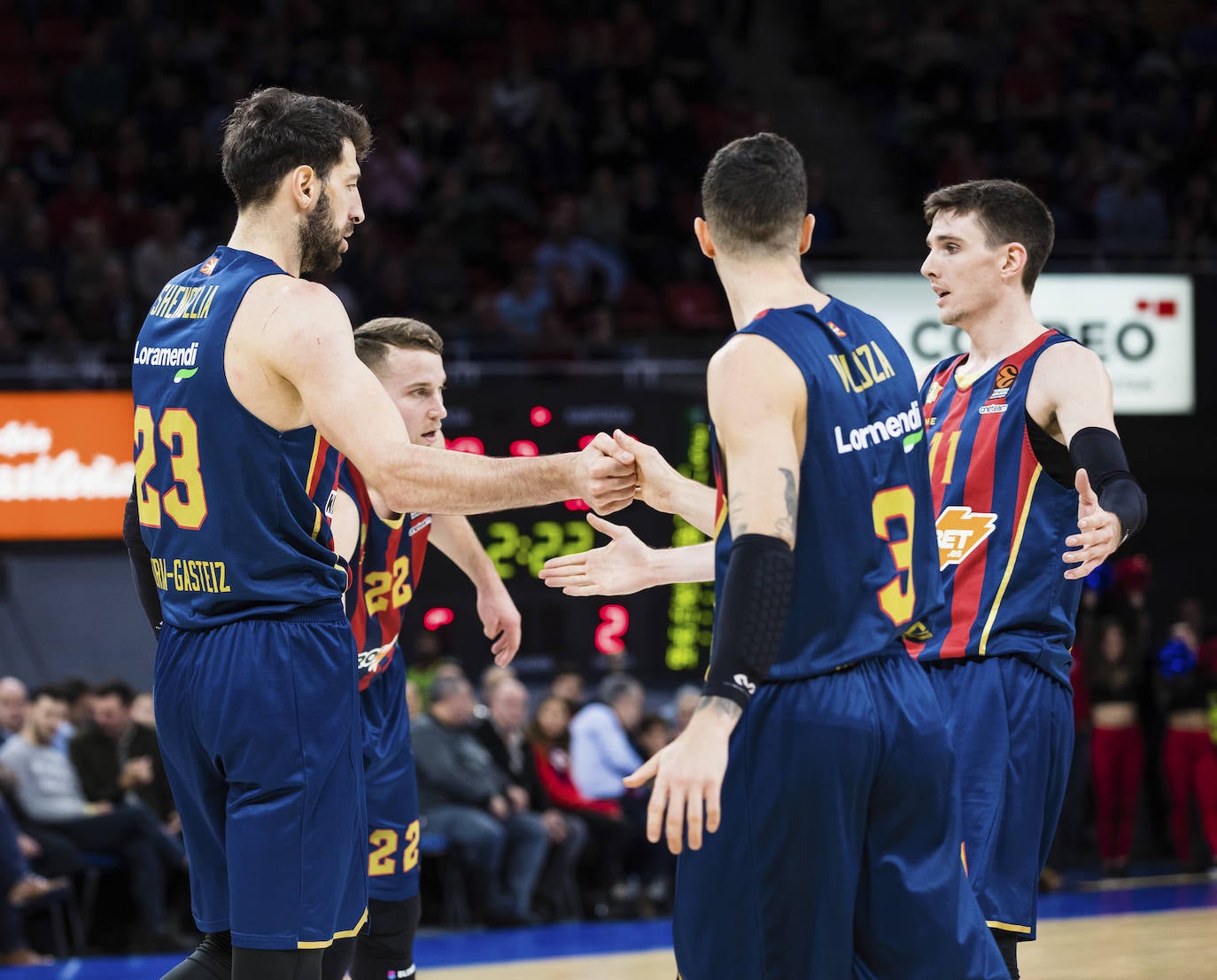 Las fotos del Baskonia - CSKA. 