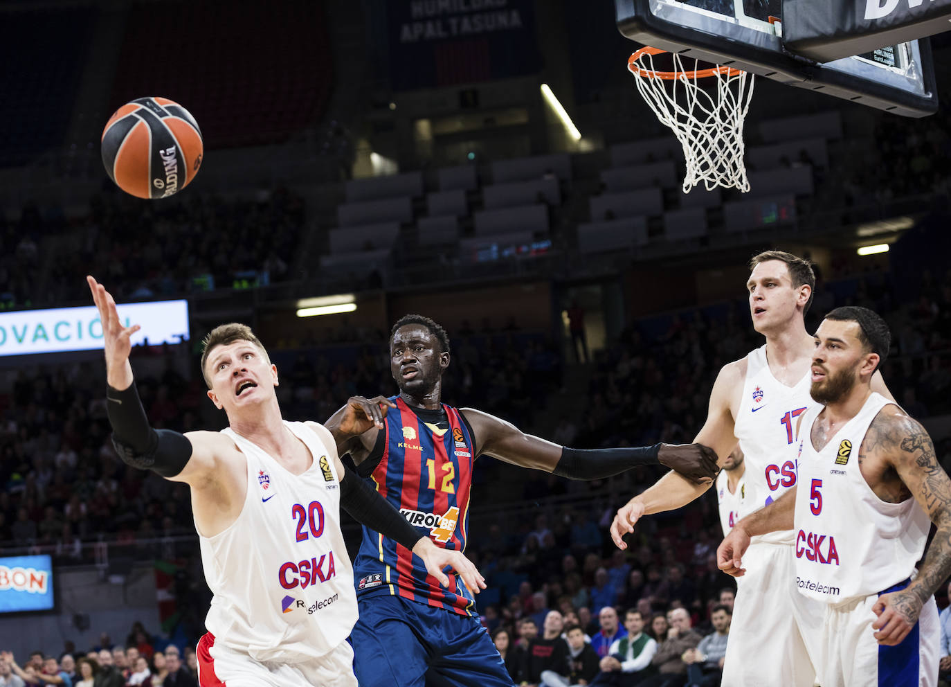 Las fotos del Baskonia - CSKA. 