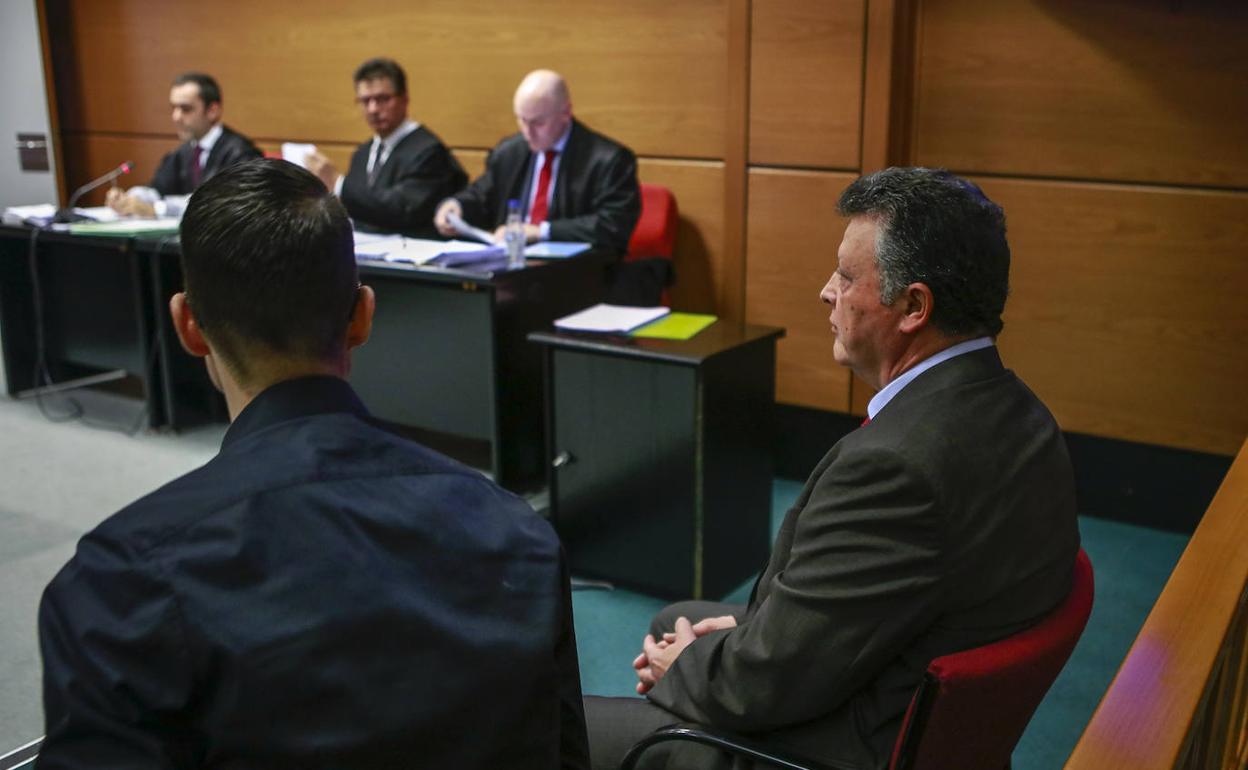 Emilio Titos, durante el juicio celebrado en mayo contra él y su hijo.