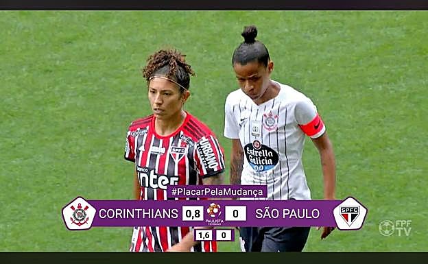 Momento en el que el primer gol subió al marcador.