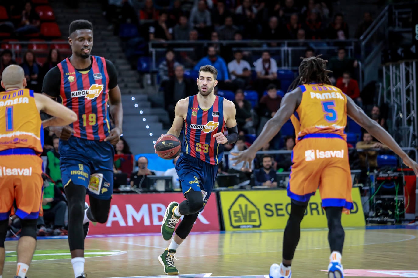 Fotos: Baskonia-Valencia Basket, en imágenes
