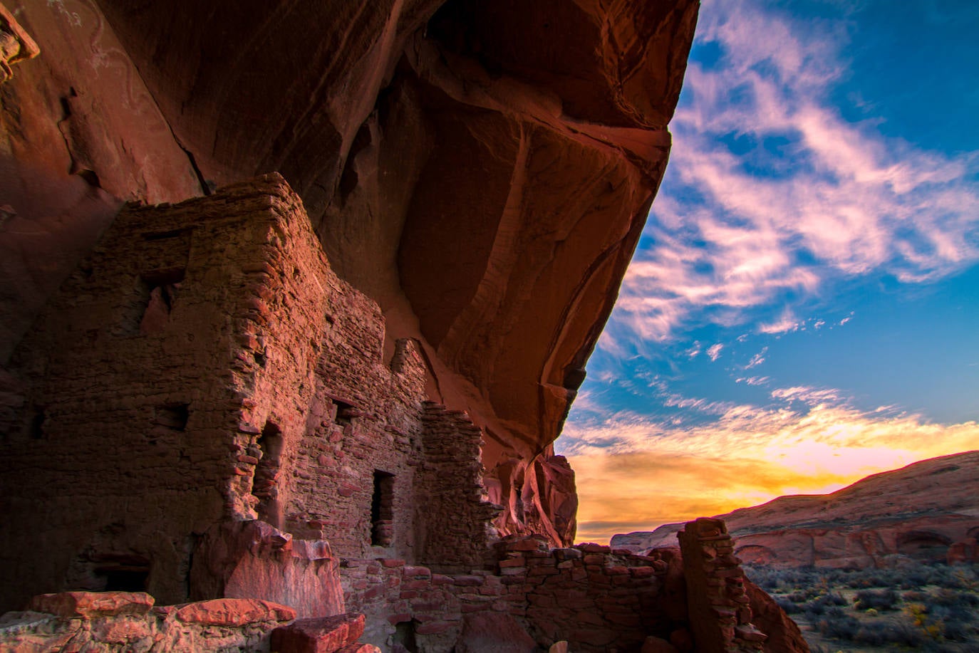 Monumento Nacional Bears Ears (Utah, Estados Unidos). «Las ayudas irán destinadas a frenar un plan del gobierno que pone en peligro estas tierras sagradas de los pueblos indígenas de Estados Unidos». WMF