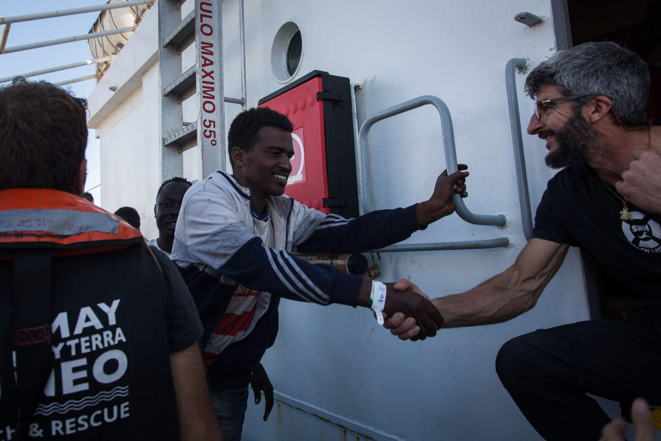 Fotos: Así ha sido el desembarco del &#039;Aita Mari&#039; en Sicilia