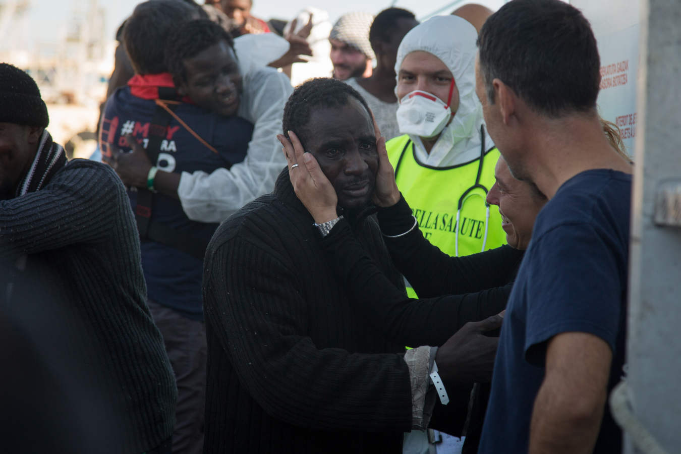 Fotos: Así ha sido el desembarco del &#039;Aita Mari&#039; en Sicilia
