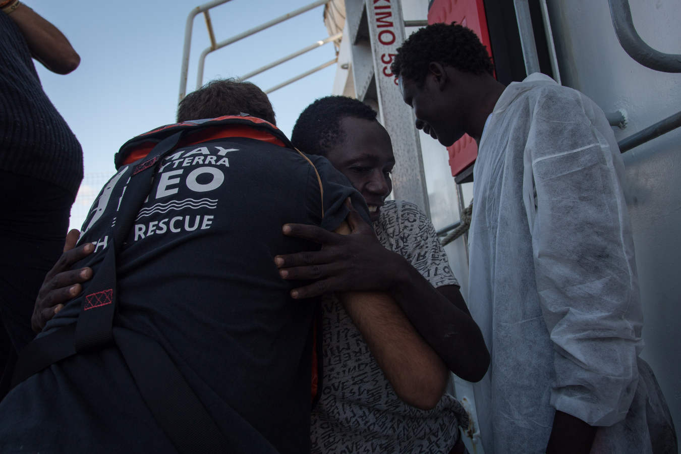 Fotos: Así ha sido el desembarco del &#039;Aita Mari&#039; en Sicilia