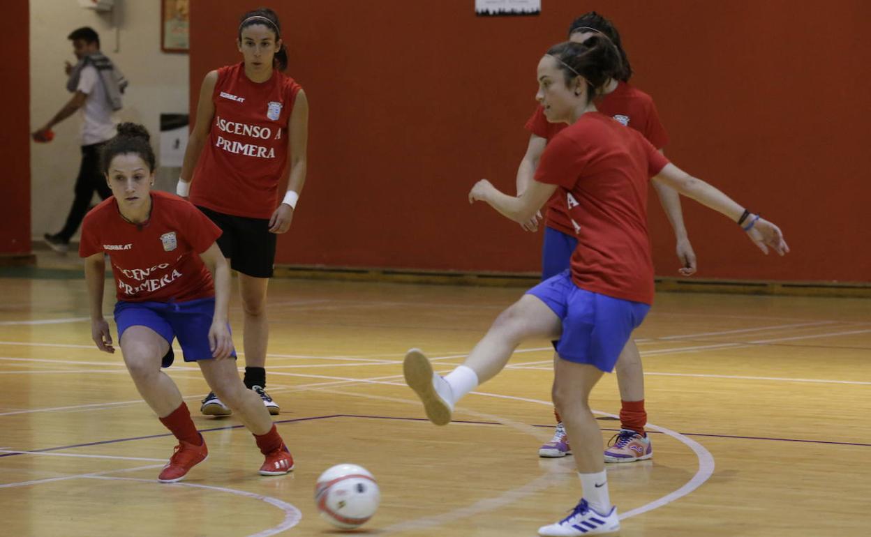 Las jugadoras del Bilbo tratarán de aumentar la distancia con el farolillo rojo. 