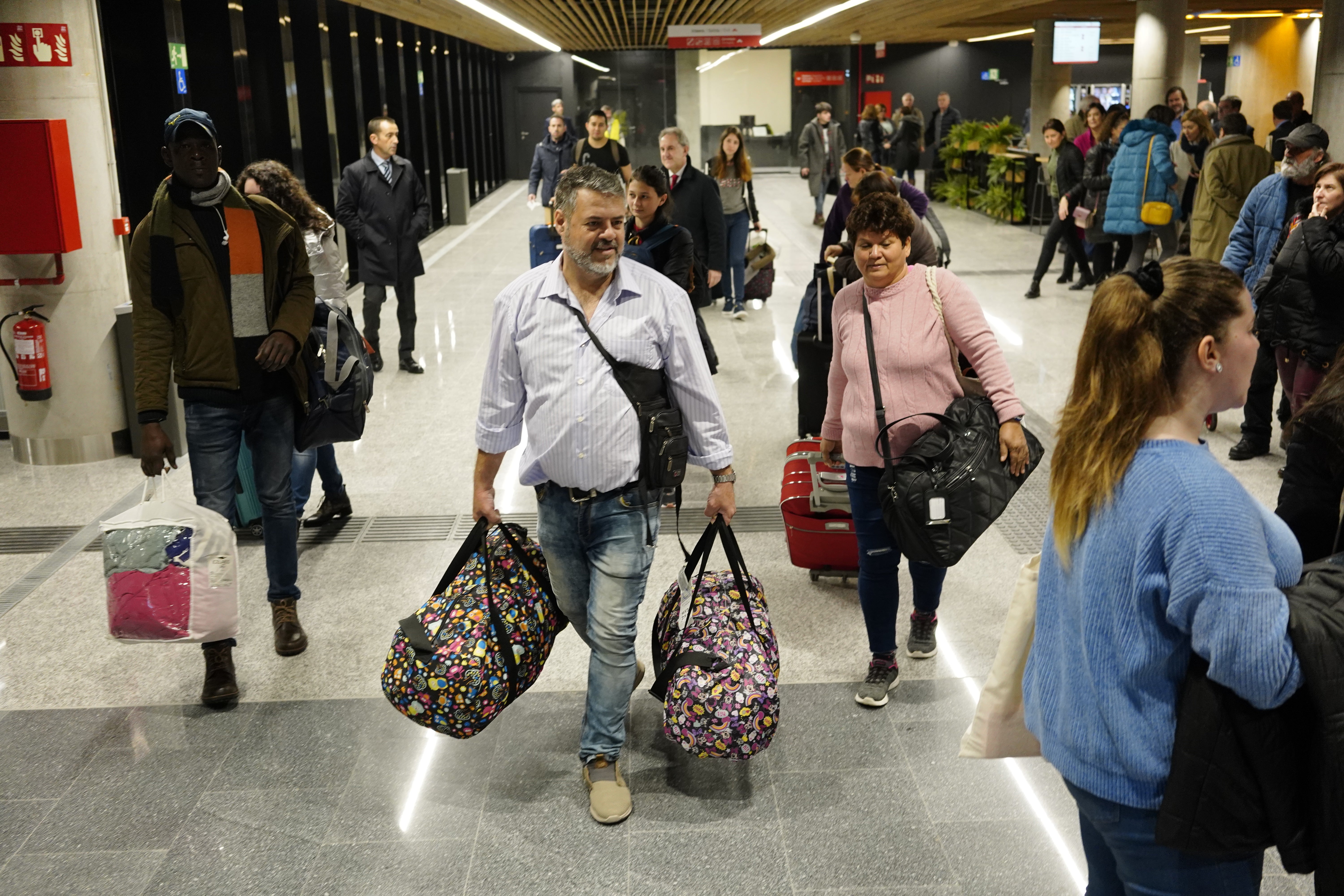 Fotos: El estreno de la estación intermodal, en imágenes