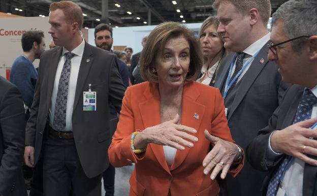 Nancy Pelosi en la COP25