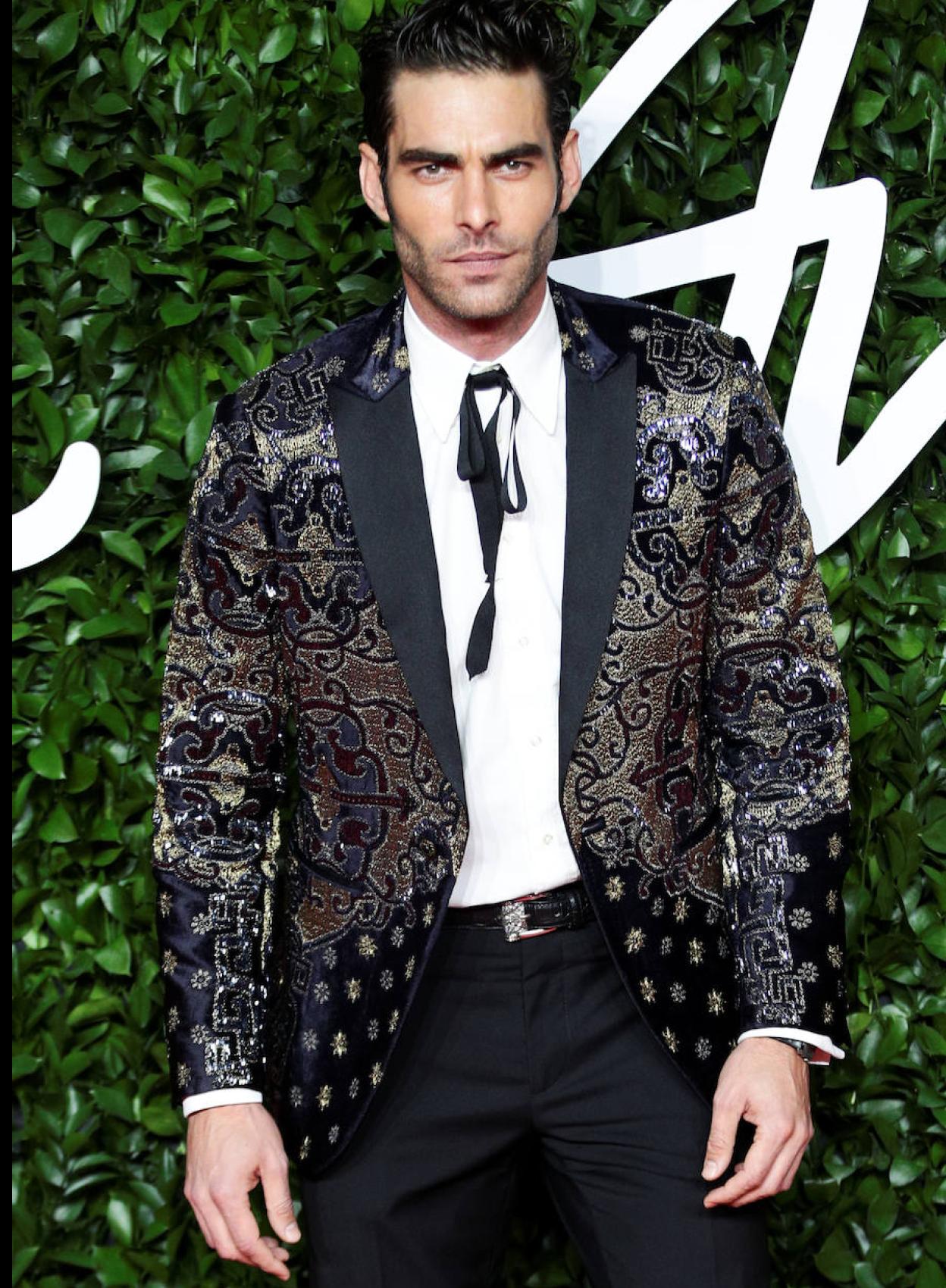 Jon Kortajarena en los Fashion Awards 2019.