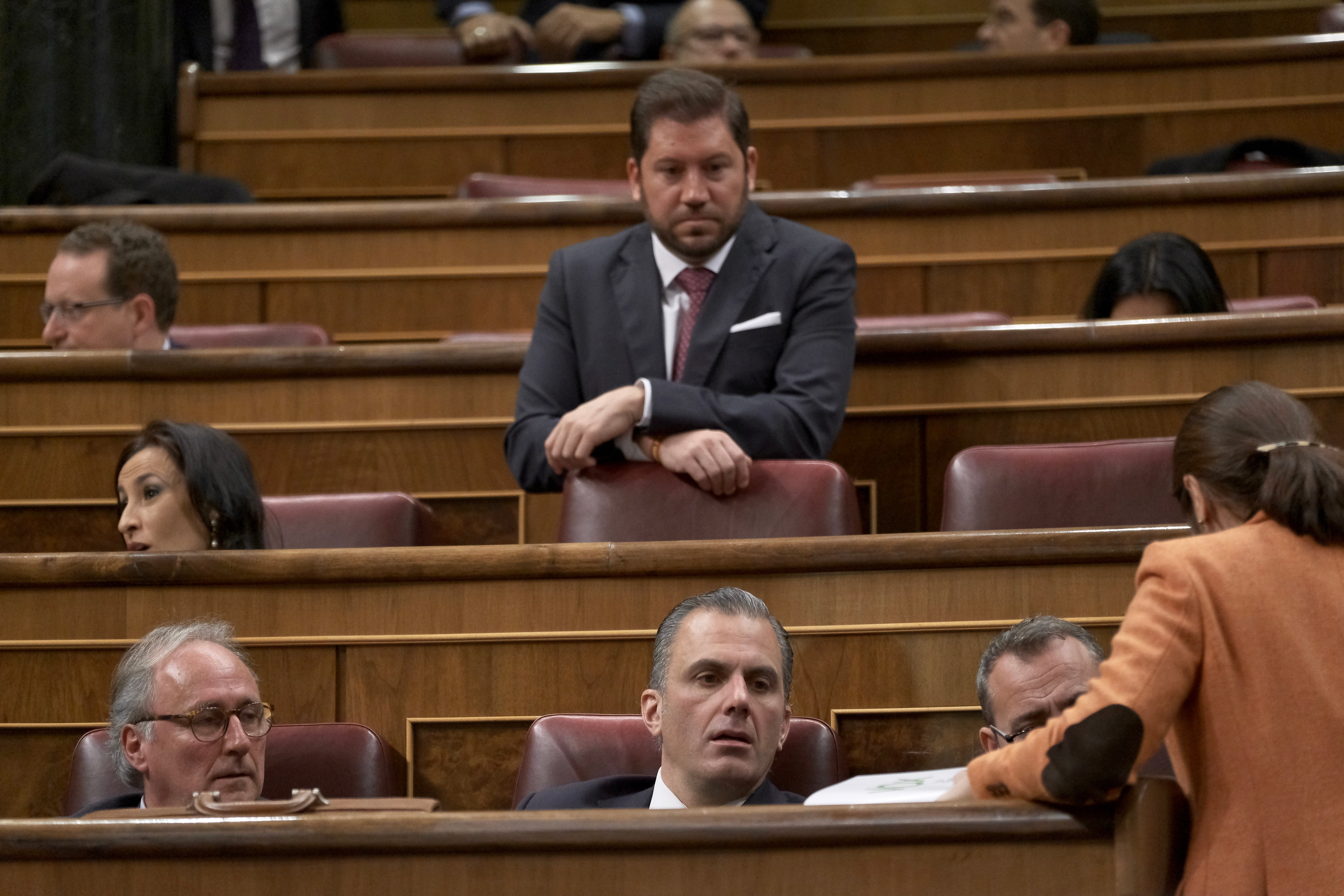 Fotos: Otra jornada de fotos simbólicas en el Congreso