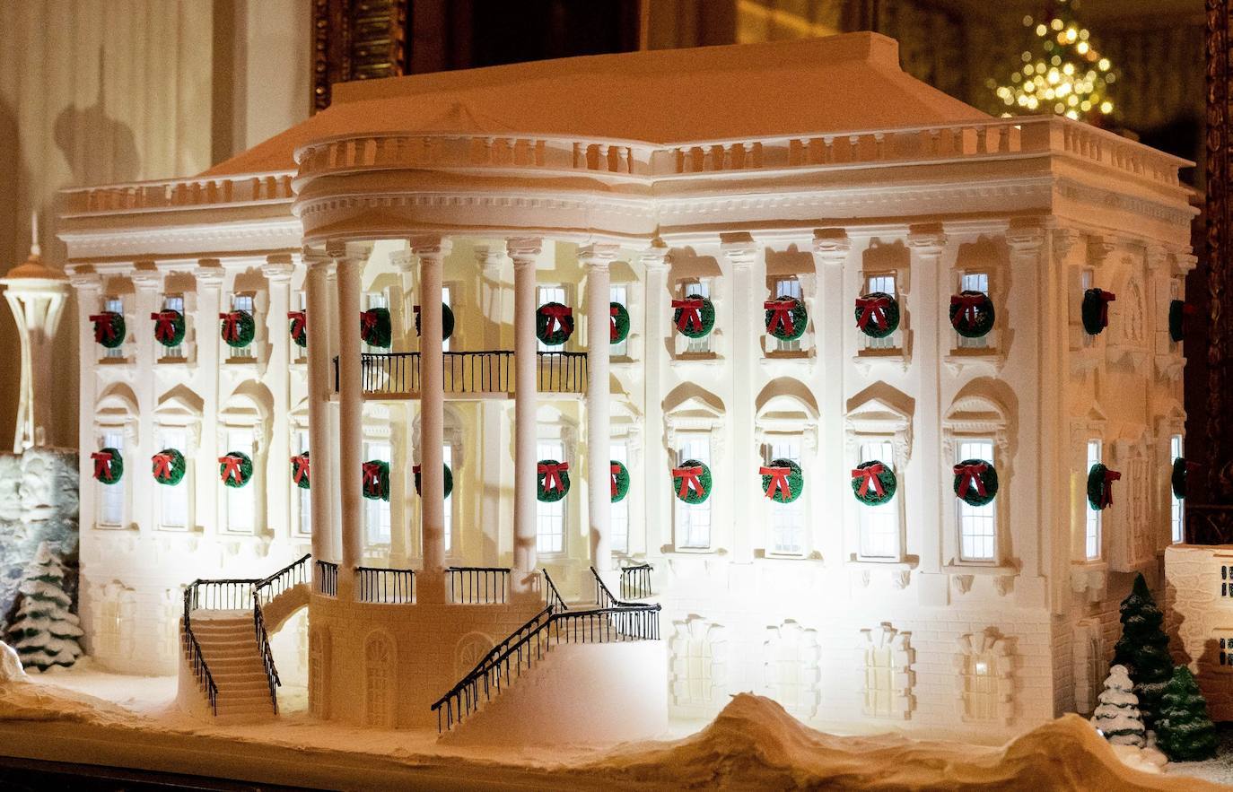 Fotos: Melania redecora la Casa Blanca por Navidad