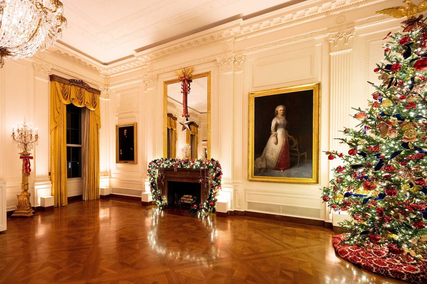 Fotos: Melania redecora la Casa Blanca por Navidad