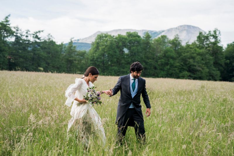 Fotos: La boda de Amaia y Javi en un caserío