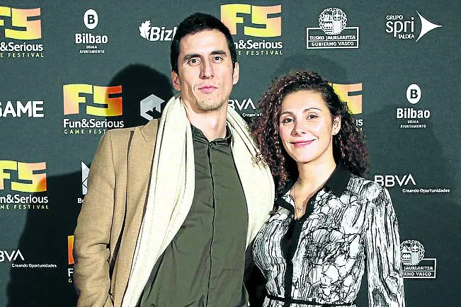 David Fernández y Ruth Brigandi. 