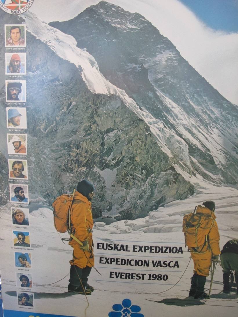 Poster expedición Everest 1980