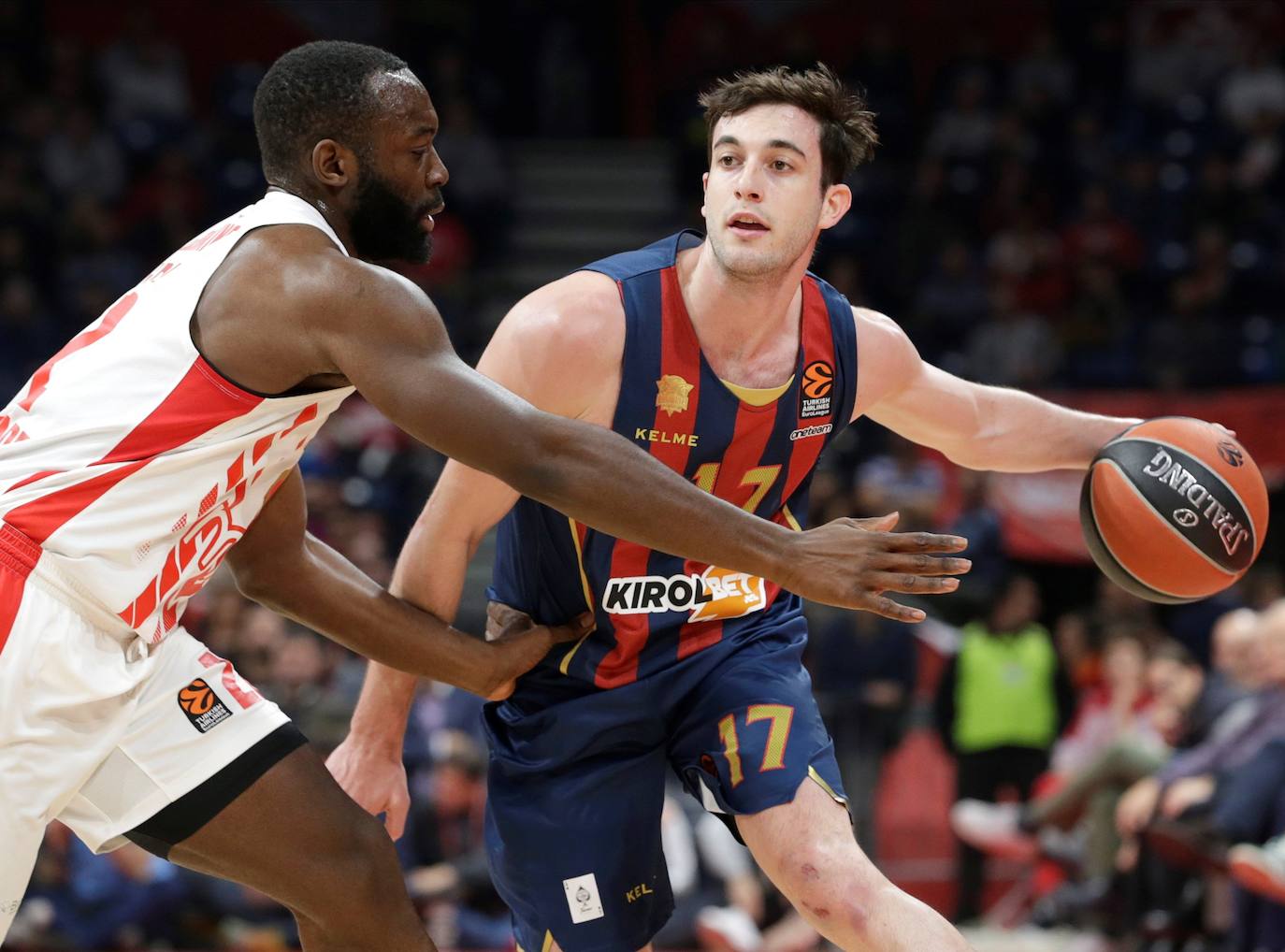 Fotos: Las mejores imágenes del Estrella Roja - Kirolbet Baskonia