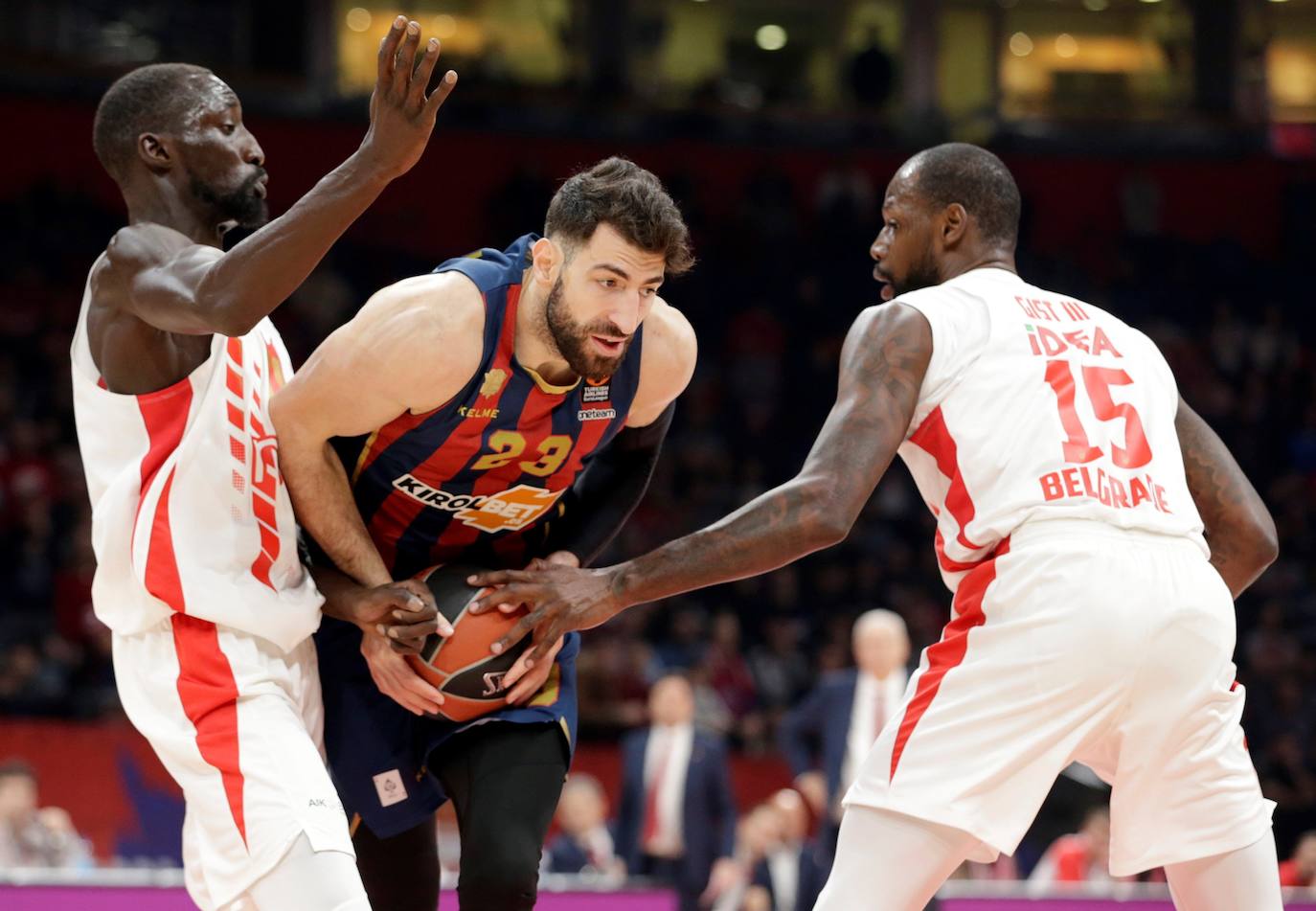 Fotos: Las mejores imágenes del Estrella Roja - Kirolbet Baskonia