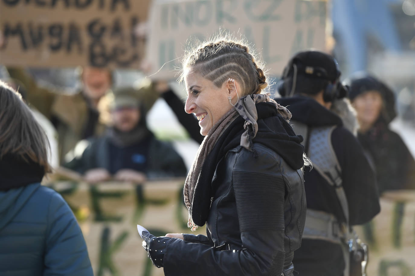 Rodaje de la webserie norteamericana «utopia plantilla» en los exteriores del entorno edificio de molinos (muelle astillero). 