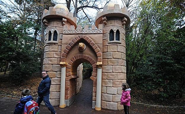 El nuevo castillo de Herodes del Belén de La Florida.