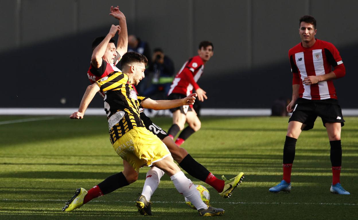 Imagen del encuentro de ayer.