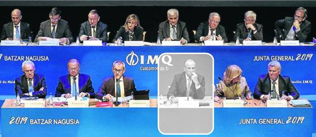 Miguel Ángel Lujua (en el recuadro). Fue cesado como director general del grupo el pasado lunes tras haberse distanciado del consejo de administración.