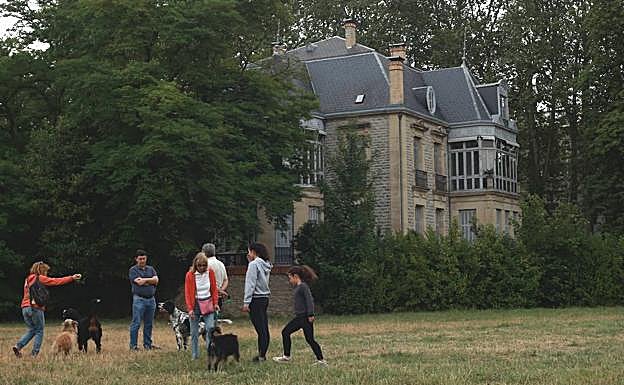 Imagen del exterior del Palacio de Zulueta. 