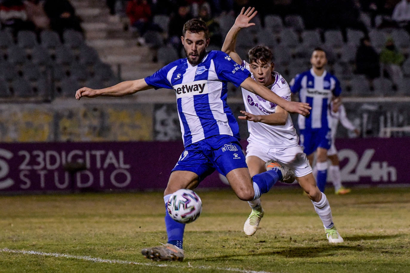 Guidetti, en el partido de Jaén. 