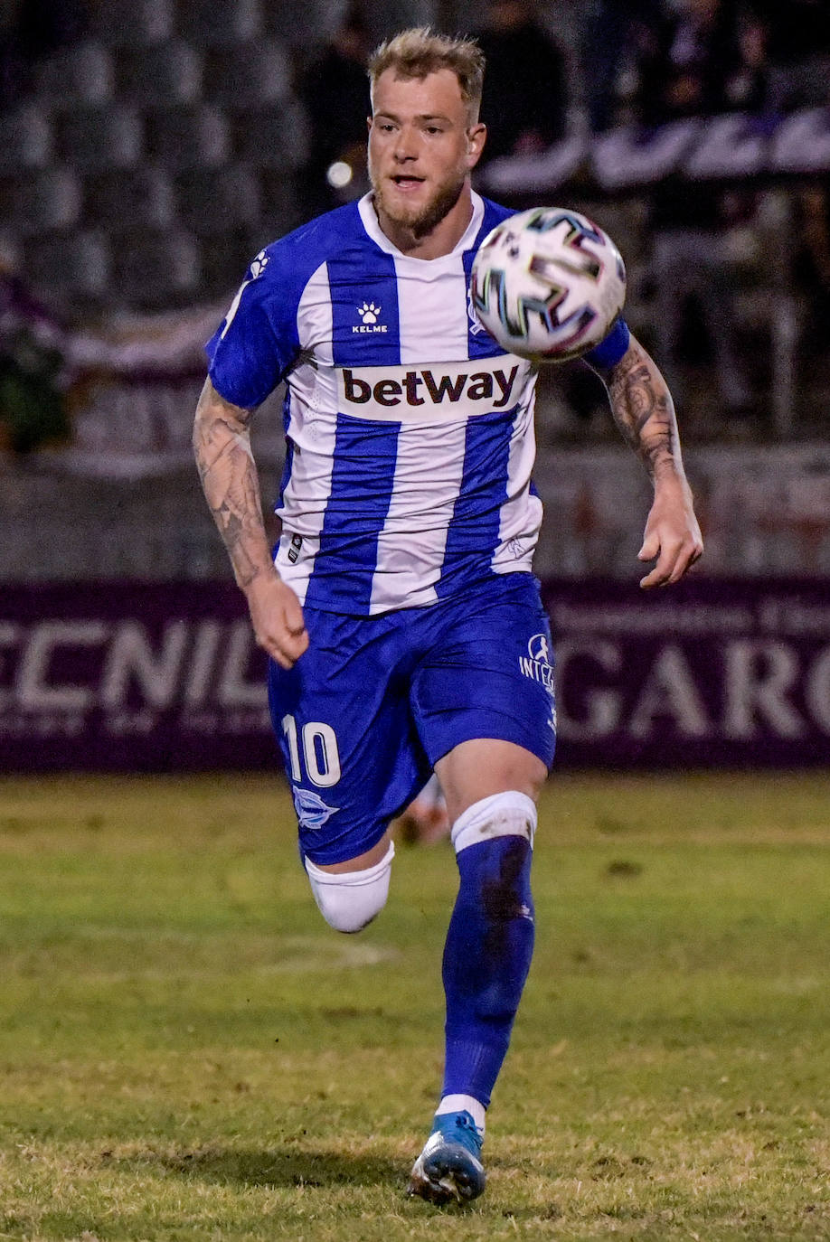 Guidetti, en el partido de Jaén. 