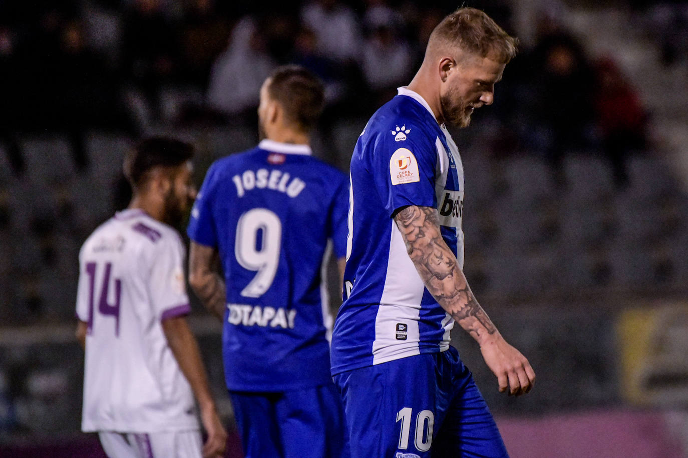 Guidetti, en el partido de Jaén. 