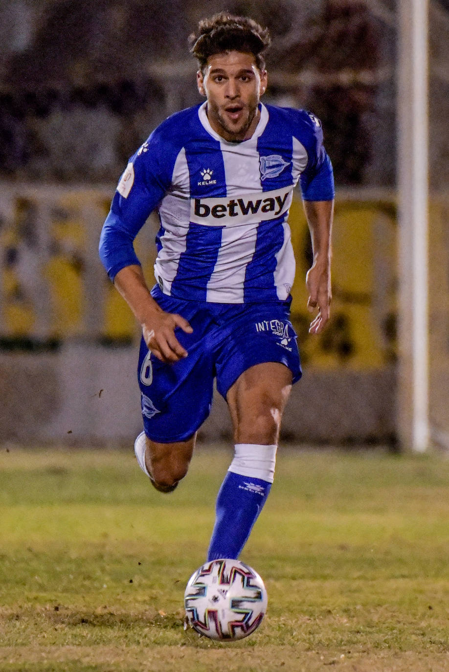 Guidetti, en el partido de Jaén. 